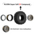 INJORA 1.0" 58*24mm -2.65mm Offset Brass Wheel Set for Crawlers YQW-1008GL-1017