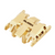 INJORA Brass Skid Plate for 1/30 SCX30 17.8g CNC-machined Precise Fit SCX30-06BR
