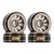 INJORA 1.0 Plus Brass -3.75mm Offset Wheels for Micro Crawlers Gray (YQW-1101GL)