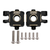 INJORA Black Brass Upgrade Parts Steering Knuckles for 1/18 TRX4M INJTRX4M-04BK