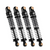INJORA 52mm Big Bore Oil Shocks for 1/24 Axial AX24 Black Aluminum CNC AX24-06BK