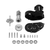 INJORA Aluminum Transmission Kit for 1/30 SCX30 (Unassembled) Black SCX30-11BK