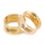INJORA Brass Inner Clamp Rings for INJORA 0.7" D19 Wheels Gold 9mm (INJW7004-19)