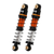 INJORA 39mm Aluminum Threaded Oil Shocks Orange/Gold for Axial FMS SCX24-131GD-4