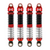 INJORA 59mm Long Threaded Oil Shocks for 1/18 TRX4M Upgrade Red (INJ4M-42RD-4)