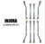 INJORA Aluminum High Clearance Chassis Links Set 1/18 Defender Bronco 4M-37GL
