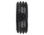 Pro-Line Mini-B Front Pre-Mounted Wedge Carpet Tire w/8mm Hex White Z3 PRO829813