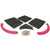 RCP-Tracks Mini Z 50cm Large Radius Inside Turn Expansion Tiles & Rail Set Black