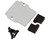 Hot Racing Arrma Grom Aluminum Servo Plate (Silver) w/Servo Mounts (HRAGRM2401)