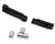 Hot Racing Losi® Micro-B Steel Drive Axle Set Front/Rear +5mm Black HRALMCB39W5