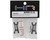 Hot Racing Losi® Micro-B Aluminum Front Lower Arm Set of 2 Black (HRALMCB5501)