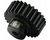 Hot Racing 26t 0.5 Mod Hardened Steel Pinion Gear 2.3 Bore Black 3mm HRAMSG26M05