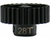 Hot Racing 28t 0.5 Mod Hardened Steel Pinion Gear 2.3 Bore Black (HRAMSG28M05)