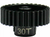 Hot Racing 30t 0.5 Mod Hardened Steel Pinion Gear 2.3 Bore Black (HRAMSG30M05)