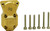 Hot Racing Axial SCX24 Solid Brass Billet Diff Cover 9g CNC Machined HRASXTF12CH