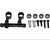 Hot Racing Losi Mini-T 2.0/Mini-B Aluminum Steering Bellcrank Black HRAMTT4801