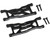Hot Racing Losi Mini-T 2.0/Mini-B Aluminum Front Arm Set of 2 Black HRAMTT5501