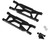 Hot Racing Losi Mini-T 2.0 Aluminum Rear Arm Set of 2 Black Anodized HRAMTT5601