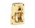 Hot Racing Axial SCX Brass Differential Cover Stainless Axle Skid Plate SXTF12CP