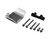 Hot Racing Axial SCX24 Stainless Steel Front/Rear Skid Plate Silver HRASXTF331CF