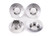 Traxxas TRX9568X Wheel Cover Satin Chrome Set of 4 for 9572 Wheels Perfect Fit