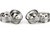 Hot Racing 4mm offset Chrome Brass CL 9.3g wheel SCX30 CNC Machined (SXTY919H08)