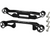 Hot Racing Aluminum T6 LED Mount Set Bronco SCX30 CNC Machined Black SXTY03BL01