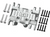 Hot Racing Clear Anodized Aluminum Center Gear box Mount Axial SCX30 SXTY38LH08