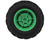 Arrma Quake dBoots Cut Chevron Monster Truck Pre-Mounted Tires Green 2 ARA-2575
