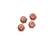 Marka Racing Aluminum  2mm Wheel Lock Nut Orange 4Pc Precision Fit KENMRK-2388-O