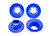 Traxxas TRX9569X Wheel Cover Blue Set 4 For 9572 Wheels Easy to install RC car