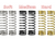 Hot Racing Arrma Mini Grom Typhon 50mm Progressive Rate Shock Springs AMN50RS148