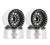 INJORA 1.9" Super Heavy Brass -10mm Offset Wheels 1/10 RC W1957 INJDGW-1957GL