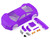 Jomurema JR-GT01 Mini-Z MR-03 Hard Body Set Violet 98mm Clipless Body JOM280374