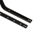 INJORA 1 Pair Metal Girders Chassis Rails for 1/24 SCX24 16g Black (INJSCX24-69)
