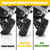 Injora 1.3" Cling On Micro Rock Crawler Tires Combo 4 70mm OD S5 YQT-1320-1370YE