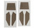 Leadfinger Racing Micro-B Retro-Mod Body & Wing Set Clear Lightweight (LFRE4061)