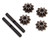 Traxxas Differential Gear Set E-Revo 2.0 Maxx 4S 4x4 Spider Gears Rebuild 8682