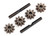 Traxxas Differential Gear Set E-Revo 2.0 Maxx 4S 4x4 Spider Gears Rebuild 8682