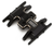 INJORA Brass Skid Plate Gearbox Transmission Mount for Axial SCX24 SCX24-111BK