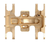 INJORA Brass Skid Plate Gearbox Transmission Mount for Axial SCX24 INJSCX24-12GD