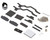 Injora Axial SCX24 Carbon Fiber Universal LCG Chassis Frame Kit (INJSCX24-182)