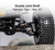 INJORA +4mm Planet Axles with Double Joint Shafts for 1/24 SCX24 - SCX24-190BKFR