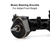 INJORA +4mm Planet Axles with Double Joint Shafts for 1/24 SCX24 - SCX24-190BKFR