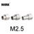 INJORA 4PCS 2/3/4.5mm M2.5 Long Nuts Stainless Steel for 1/18 TRX4M INJWH-23-234