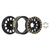 INJORA 1.0 Plus Brass -3.75mm Offset Wheels for Micro Crawlers W1101 YQW-1101BK