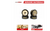 RCAWD SCX24 1.0" Brass Beadlock Wheel Rim 51g/pc Brass Wheel Rims Black AXI2419Y
