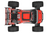 Corally Punisher XD 4WD 2S Small Scale Monster Truck RTR Red Buggy - COR00231-R