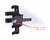 Hot Racing Mini Kraton CNC-Machined Aluminum Steering Knuckles Black HRAAMN21M01