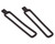 Losi Mini-B Battery Strap Elastomer 2 LOS211022 1/16 RC Buggy Hold Down Band Set